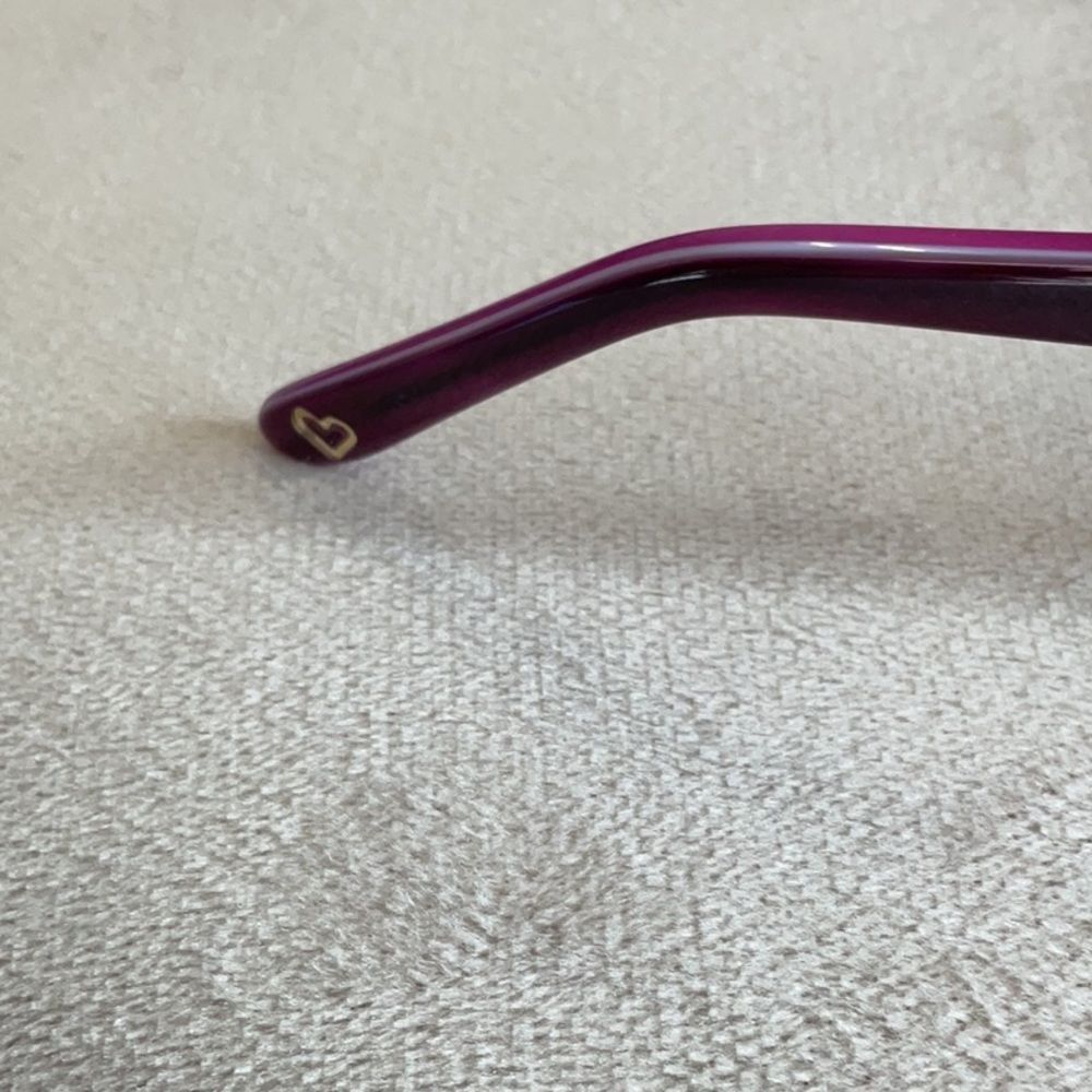 COPY - COPY - NWT HARD CANDY EYEGLASSES HC04 DPUR 53 16 135 PURPLE FRAMES NEW L… - Picture 8 of 9
